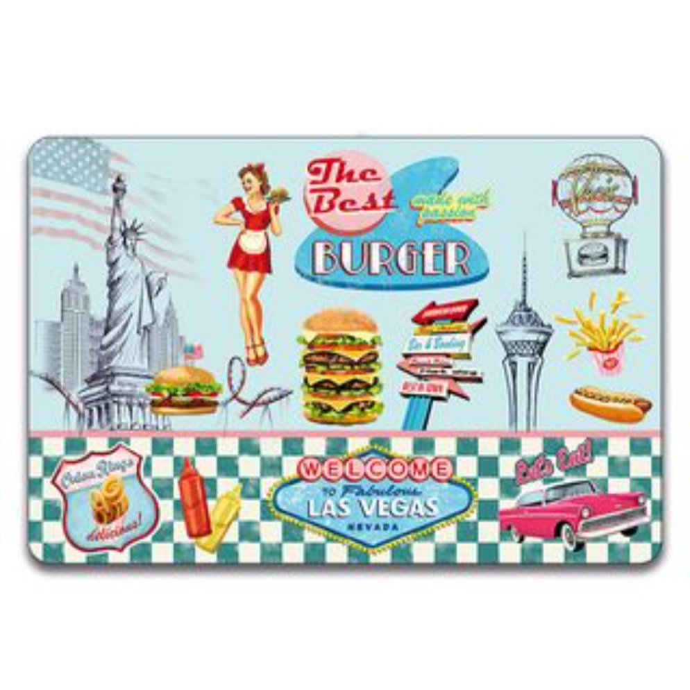 LV TABLEMAT FASTFOOD VSN #5812