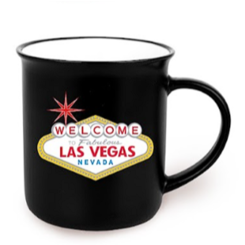 LV MUG M/P FABULOUS VEGAS (BLK) VSN #0717