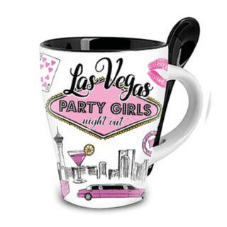 LV MUG SPOON M10 PARTY GIRL VSN #6031