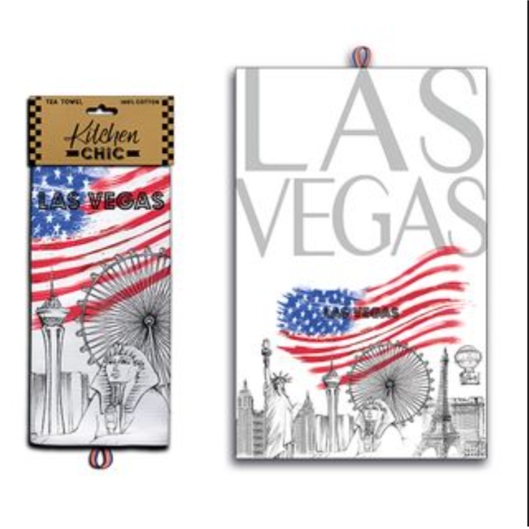 LV KITCHEN TOWEL PATRIOT VSN #4907