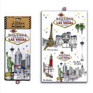 LV KITCHEN TOWEL WELCOME VSN #4808