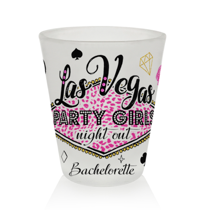 LV SHOT GLASS PARTY GIRL VSN #7472