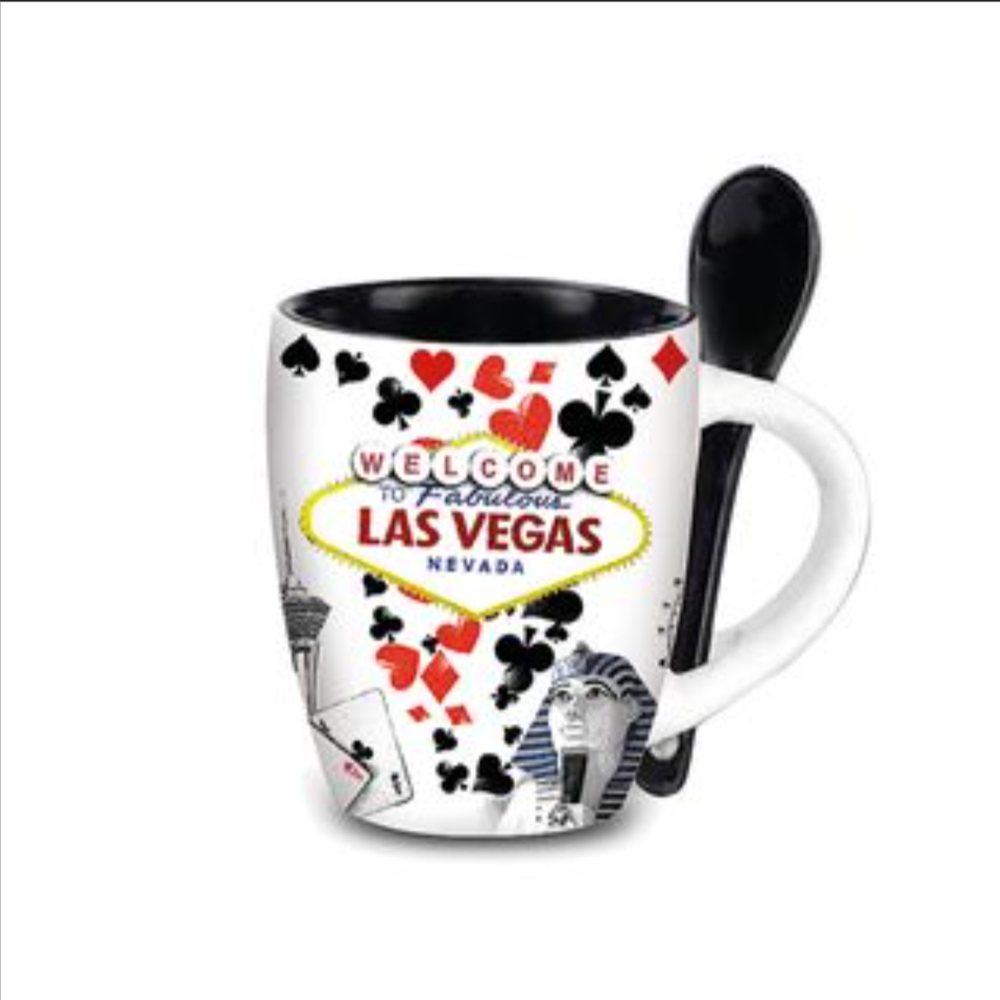 LV MINI MUG SPOON M08 POKER VSN #6161