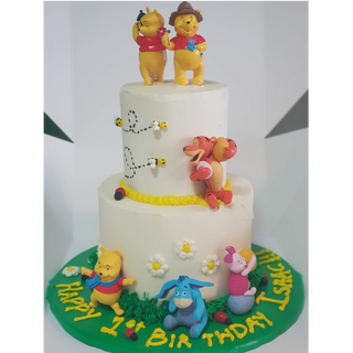 2-Tier Winnie the Pooh and Friends