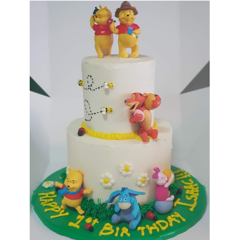 2-Tier Winnie the Pooh and Friends Main Image