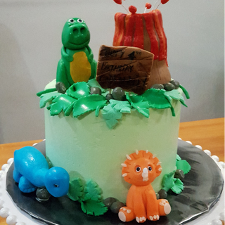 Dinosaur #3 (fondant)