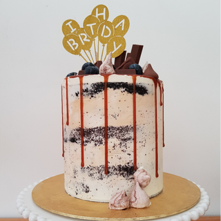 Tall Chocolate Drip cake