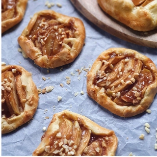 Salted Caramel Apple Galette