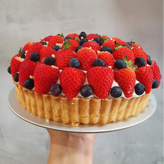 9" Fruit Cake Tart