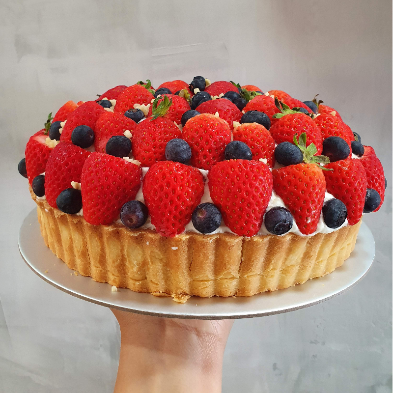 9" Fruit Cake Tart Main Image