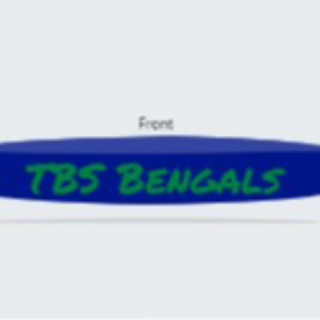 TBS Bengals Silicone Bracelet