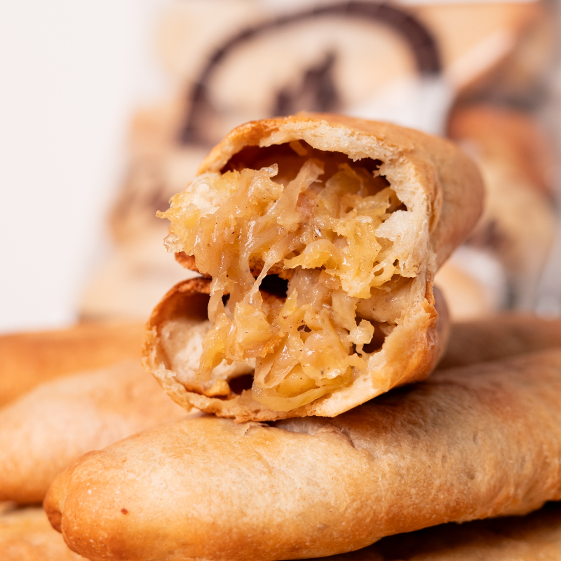 6 Cebolla Caramelizada y Queso Paria