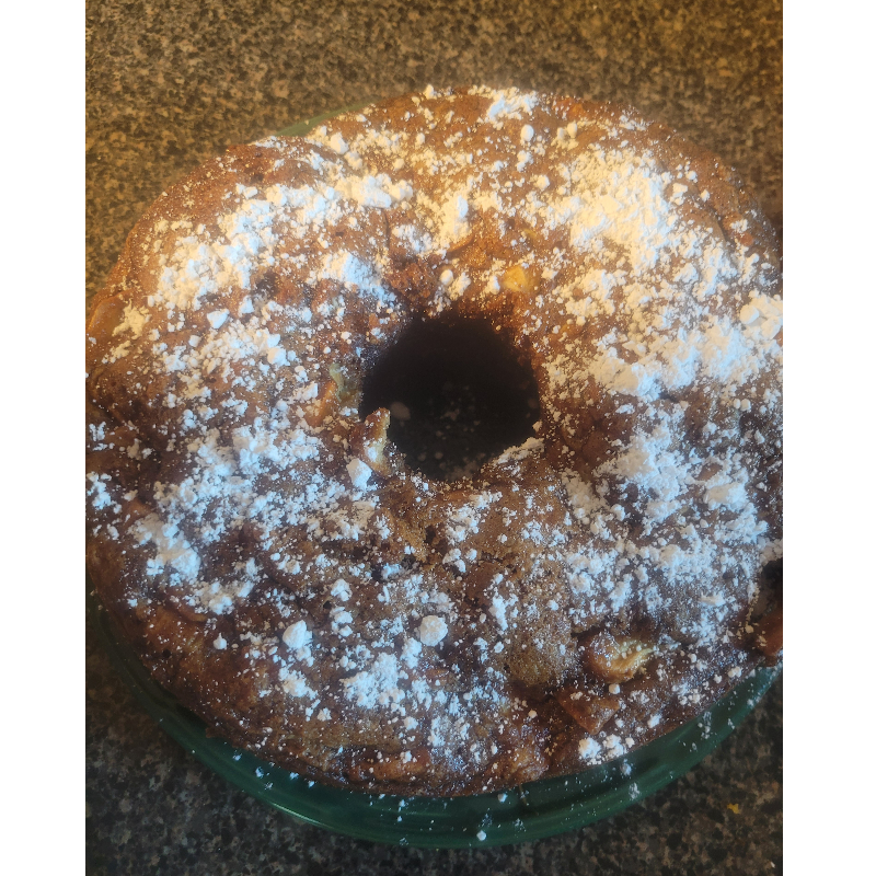 Large Apple Cake