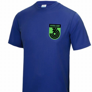 Blue Round Neck T-Shirts - Adults