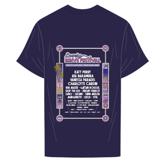 T-shirt Loose Bleu Marine Unisexe - Dos "Prog 2026"