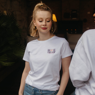 T-shirt Basic Blanc Unisexe - Non c'est Non 