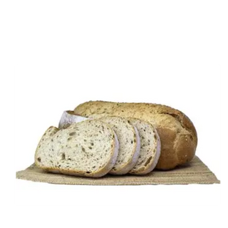 Pan de masa madre aceitunas