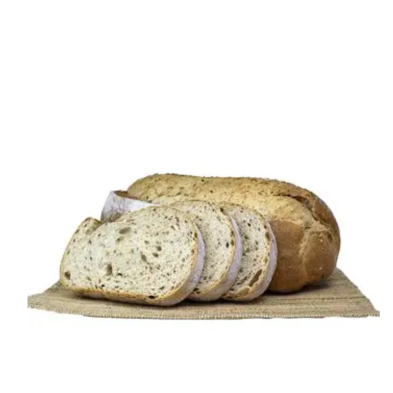 Pan de masa madre aceitunas