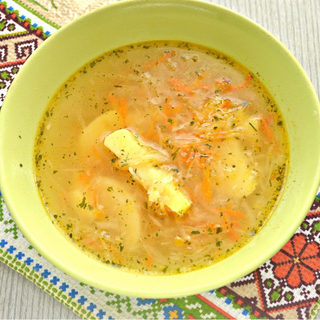 Щи из свежей капусты (Russian fresh cabbage soup 500 ml)