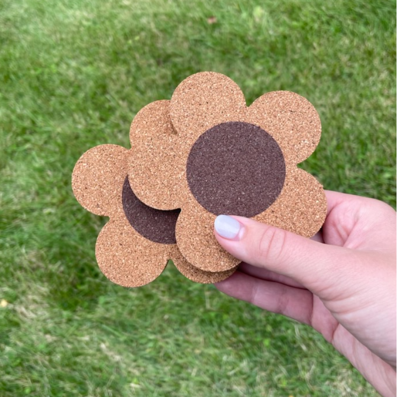 Flower Coasters 