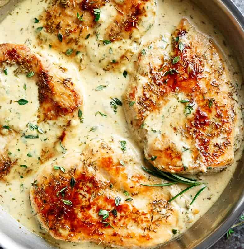 CREAMY HERB CHICKEN 4 July Main Image