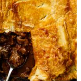 BEEF & MUSHROOM PIE 25 July