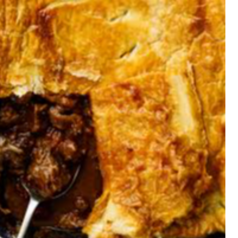 BEEF & MUSHROOM PIE 25 July Main Image