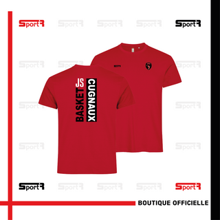 T-shirt coton rouge - Hommes & Enfants