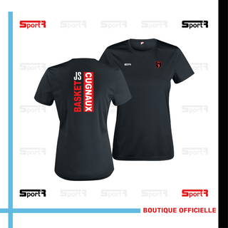 T-shirt coton noir - Femmes
