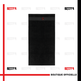 Serviette de bain noire