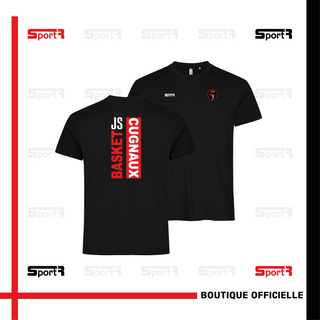 T-shirt coton noir - Hommes & Enfants