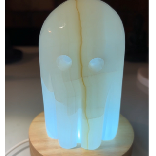 Onyx Ghost Lamp w/ LED Base