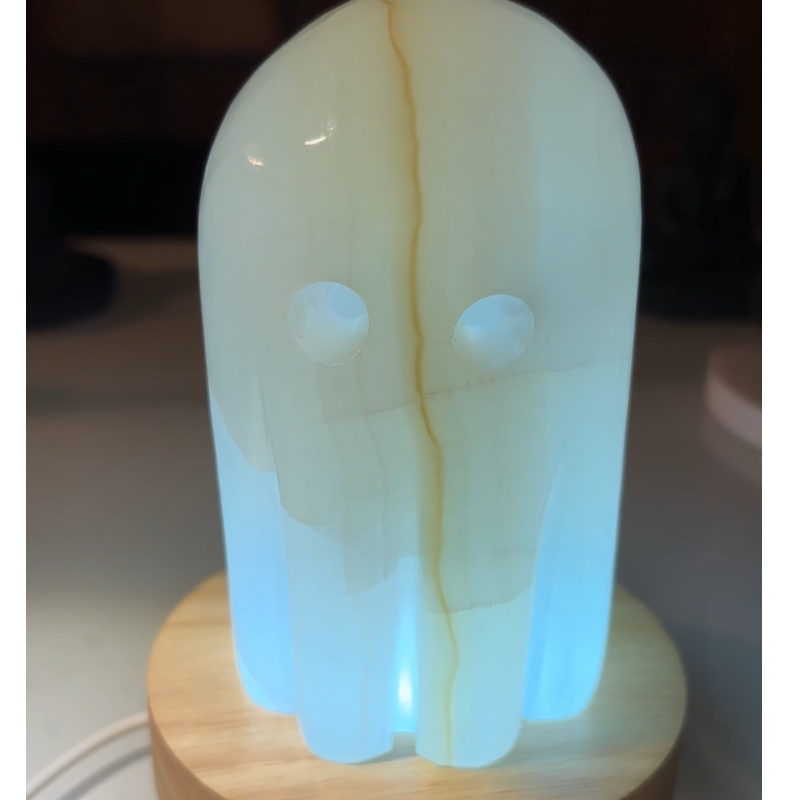 Onyx Ghost Lamp w/ LED Base Main Image