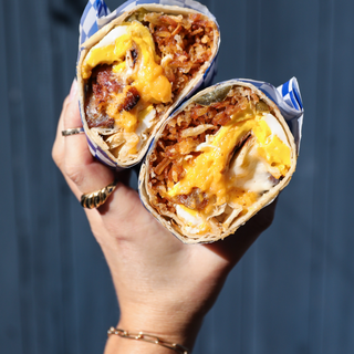 Breakfast burrito cauliflower