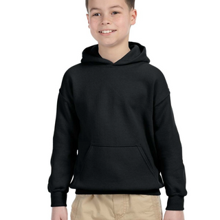 Gildan G185B Youth Hooded Sweatshirt Black