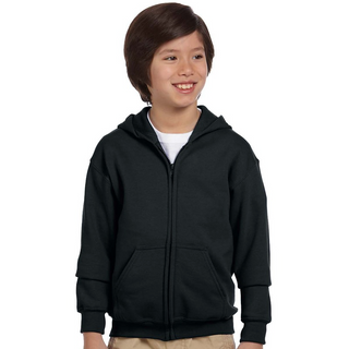 Gildan G186B Youth Full-Zip Hooded Sweatshirt