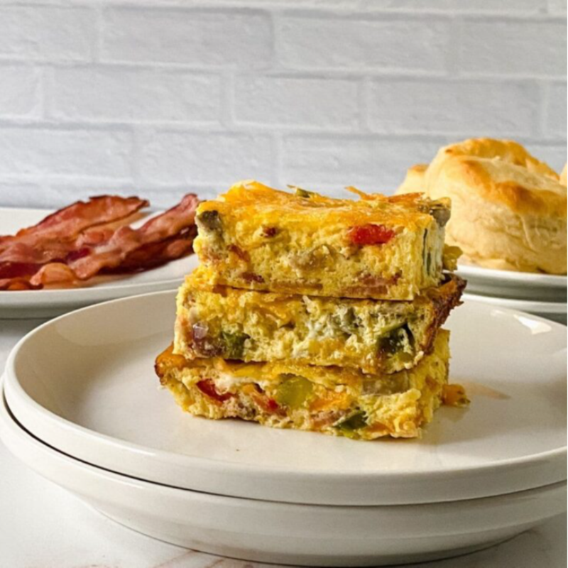 Vegetable Frittata and Potatoes with PORK  Bacon   Main Image