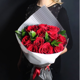 Clara Red Rose Bouquet