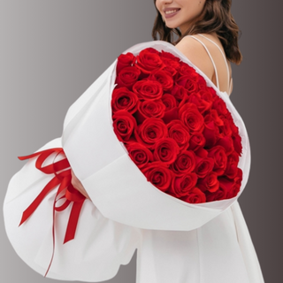 51 Red Rose Bouquet