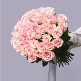 51 Pink Rose Bouquet