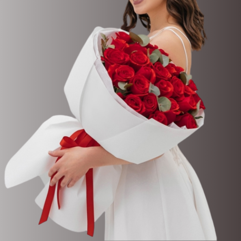 25 Red Rose Bouquet