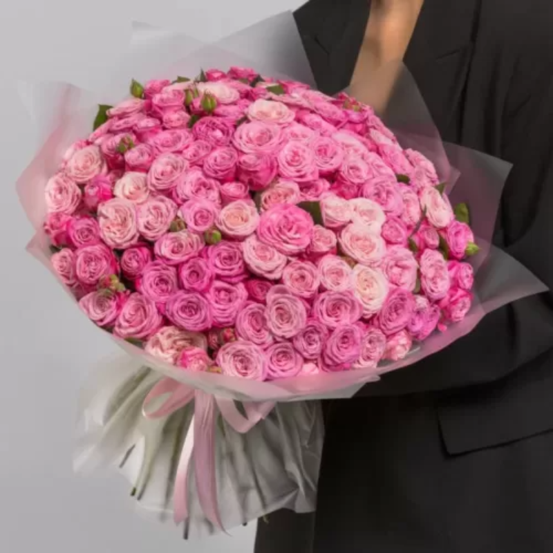 101 Pink Rose Bouquet