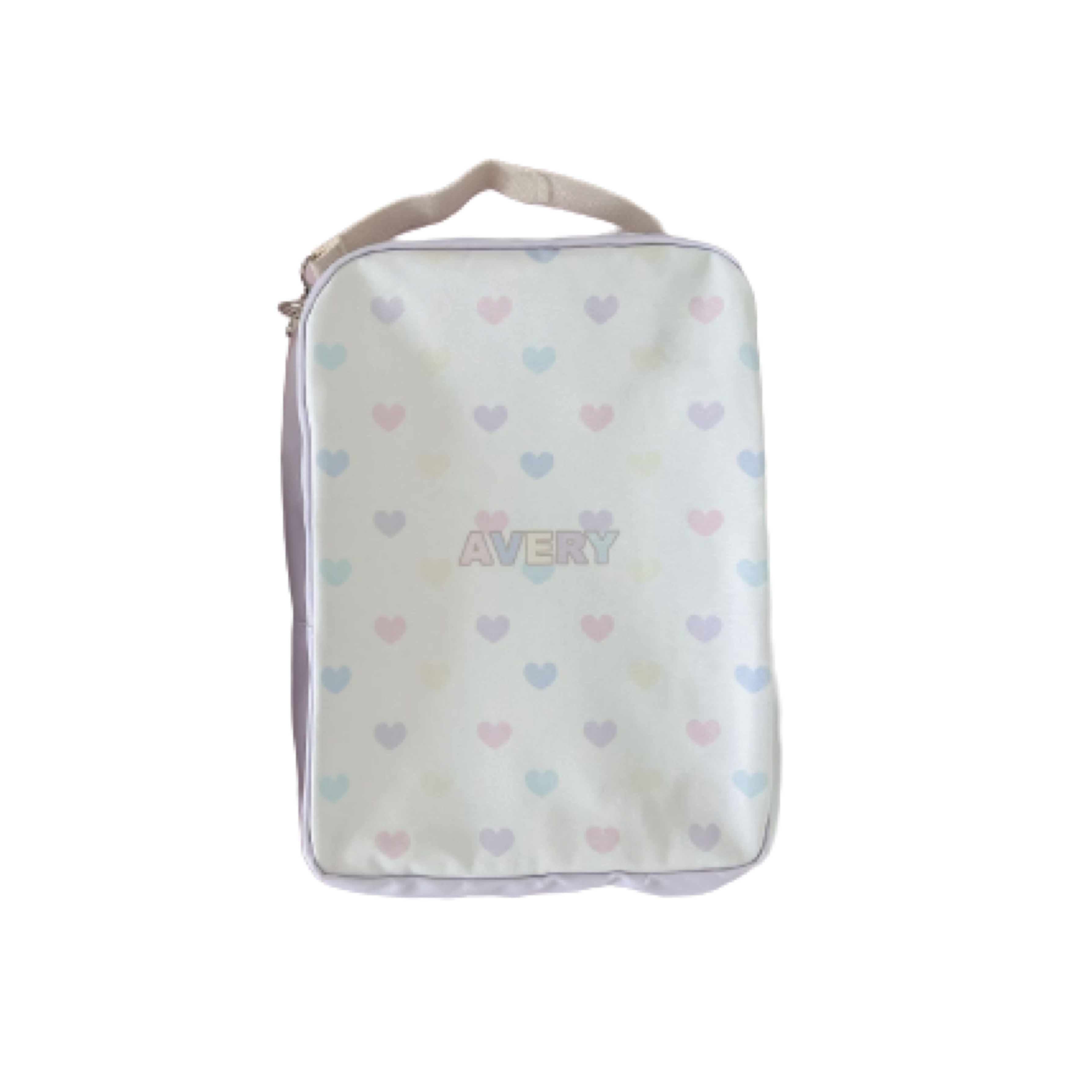 Shoe Bag -Pastel Hearts Main Image