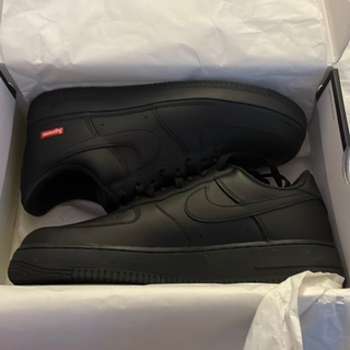Nike Air Force 1 Low x Supreme Black