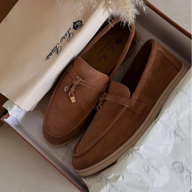 Loro Piana Loafers Brownie Suede