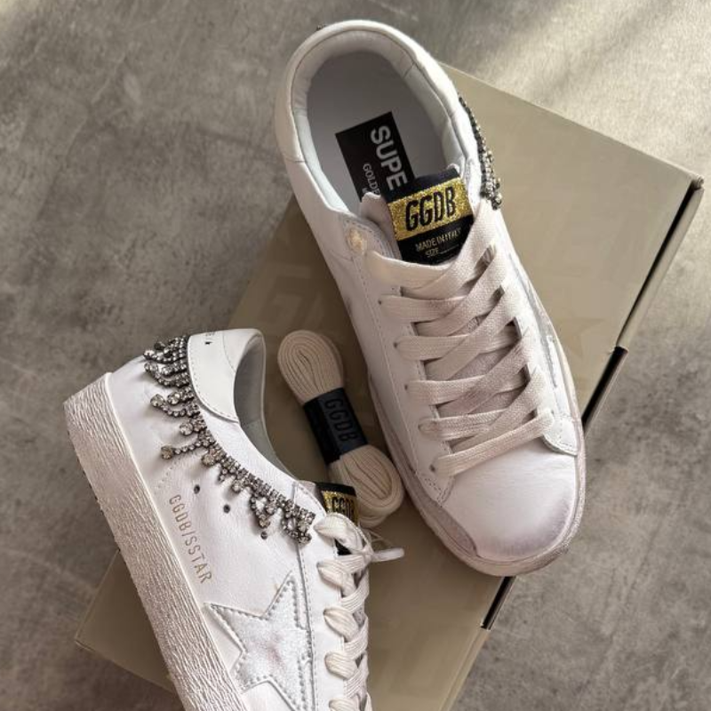 Golden Goose Spark White