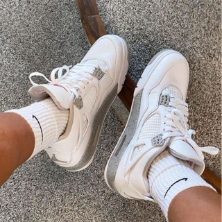 Nike Air Jordan 4 Retro 'White Oreo'