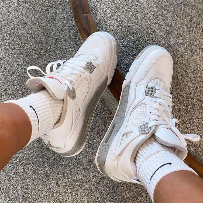 Nike Air Jordan 4 Retro 'White Oreo'