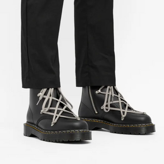 1460 Rick Owens Hexagram Leather Platform Boot C