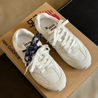 New Balance X Miu Miu 530 Sl White Suede WMNS